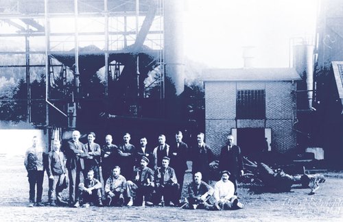 Belegschaft der Firma Reusch
