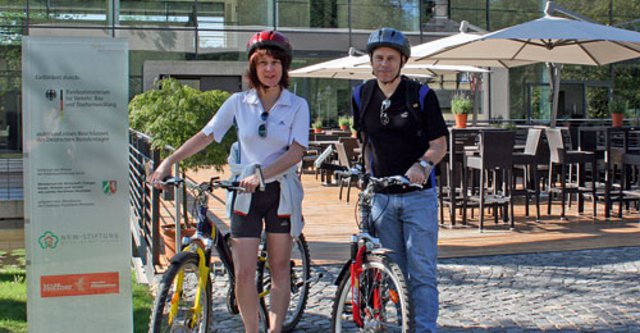 Unterwegs mit dem Rad